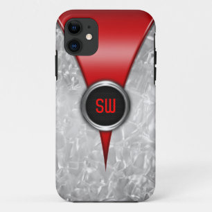 Funda Para iPhone 11 Funda Retro Red iPhone 5