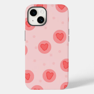 14 De Case-Mate Funda rosa para iPhone amor lindo
