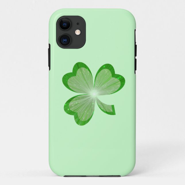 Funda De Case-Mate Para iPhone Funda Shamrock Green iPhone 5 (Reverso)