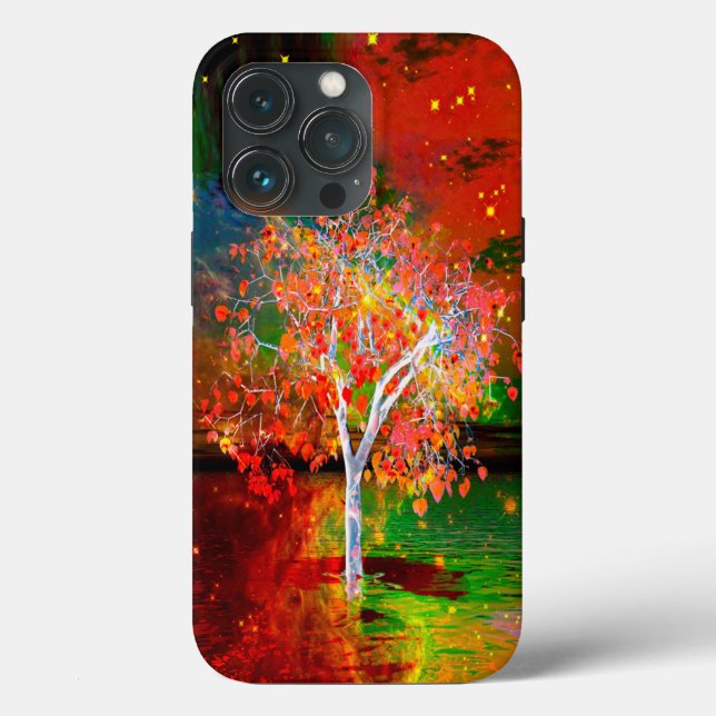 Funda De Case-Mate Para iPhone Funda Star Tree iPhone 13 Pro (Reverso )