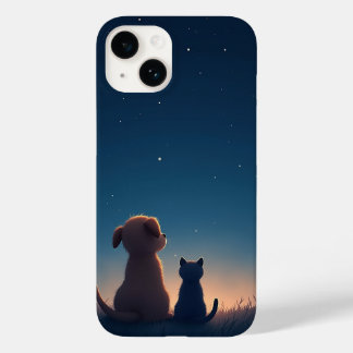 Funda Para iPhone 14 De Case-Mate Funda Starlit Puppy & Kitten iPhone 14