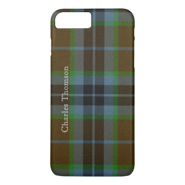 Funda De Case-Mate Para iPhone Funda Thomson Tartan Plaid iPhone 7 Plus (Reverso)