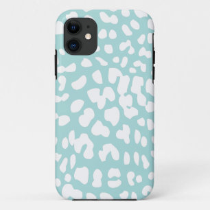 Funda Para iPhone 11 Funda Tifany Blue and White Leopard Print iPhone 5