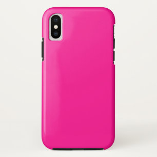 Funda Tough para iPhone XS Rosa Fluorescente