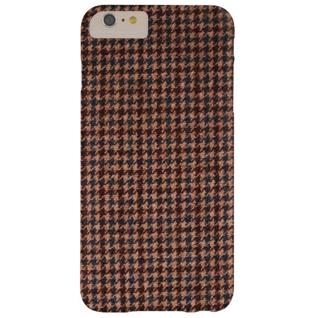 Funda De Case-Mate Para iPhone Funda: Tweed Fabric marrón (Reverso)
