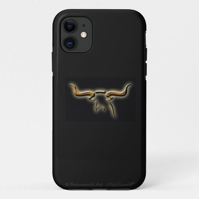 Funda De Case-Mate Para iPhone Funda universal para iPhone5 simple longhorn (Reverso)