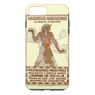 Funda Para iPhone 8 Plus/7 Plus Funda Vintage Egypt Travel iPhone 7 Plus
