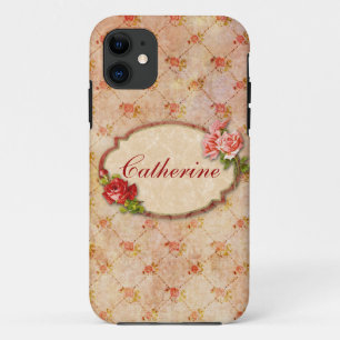 Funda Para iPhone 11 Funda Vintage Floral iPhone 5