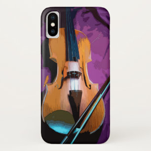 X funda vintage para iPhone - Viola