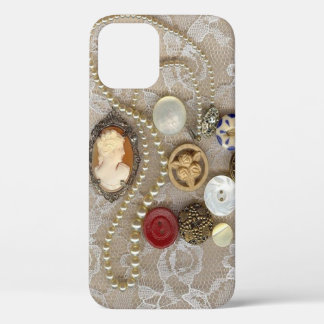 Funda Para iPhone 12 Funda Vintage Treasures iPhone 12