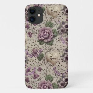 11 Funda vintage victoriana floral para iPhone / iPad