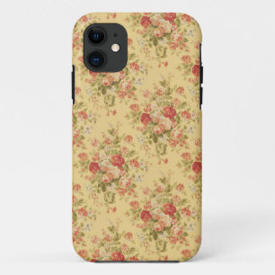 Funda Vintage Yellow Floral iPhone 5