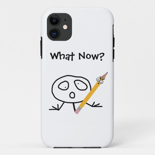 Funda De Case-Mate Para iPhone Funda What Now iPhone 11 (Reverso)