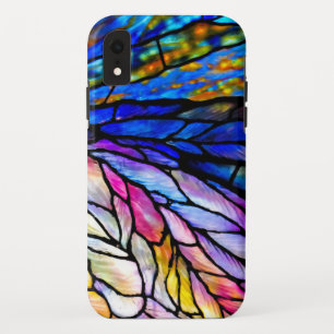 Funda XR de ventana de vidrio templado para iPhone
