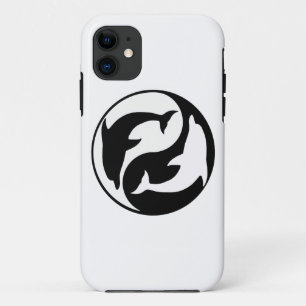 11 Funda Yin Yang Dolphins para iPhone 5G