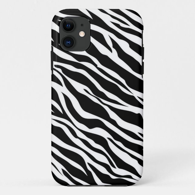 Funda De Case-Mate Para iPhone Funda Zebra Print iPhone 5 (Reverso)