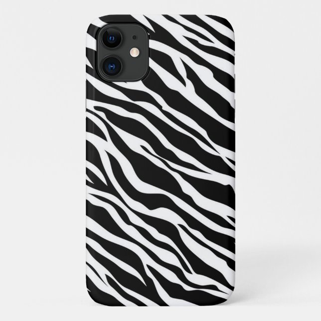 Funda De Case-Mate Para iPhone Funda Zebra Print iPhone 5 (Reverso)