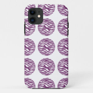 Funda Zebra Print Polka Dots iPhone 5 BT