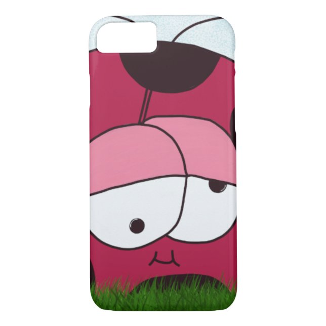 Funda De Case-Mate Para iPhone Funny and Chubby Ladybug (Reverso)