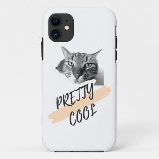 Funda Para iPhone 11 Funny cat Funda-Mate Tough Apple iPhone 11 Funda