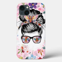 Funny Cicada Messy Bun Brood XIX y Brood XIII