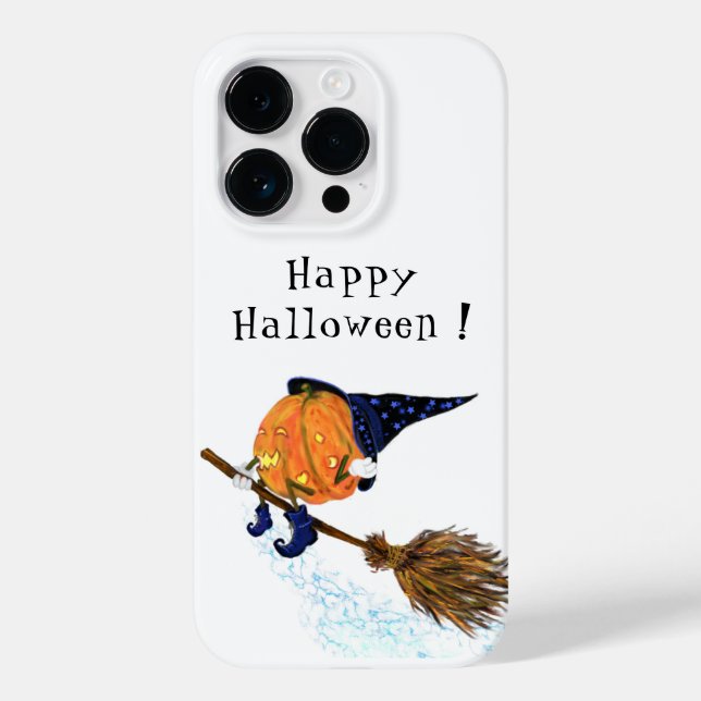 Funda De Case-Mate Para iPhone Funny estuche para iPhone Halloween Calabaza de Br (Reverso )