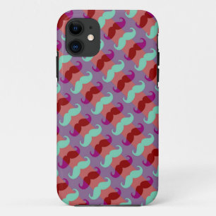 Funda Para iPhone 11 Funny Girly Mustache 6