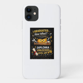 Funda Para iPhone 11 Funny Graduation Shirt – I Graduated Now What