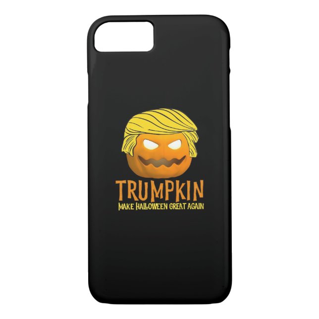 Funda De Case-Mate Para iPhone Funny Halloween Trumpkin (Reverso)