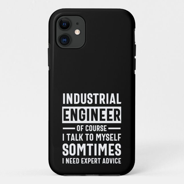 Funda De Case-Mate Para iPhone Funny Industrial  Engineer Gift (Reverso)