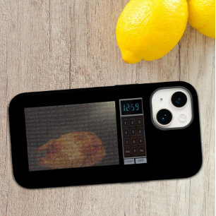 Funda Para iPhone 14 De Case-Mate Funny Microwave Oven