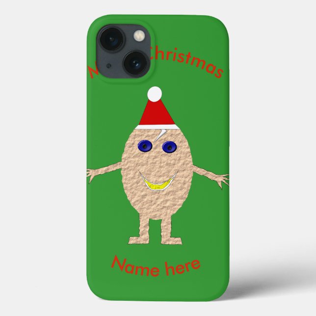 Funda De Case-Mate Para iPhone Funny Navidades Egg iPad Case (Reverso)