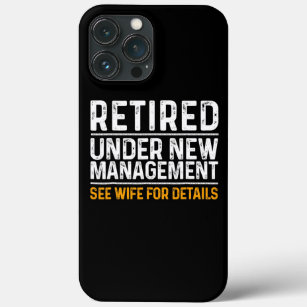 Funda Para iPhone 13 Pro Max Funny Retirement Design Hombres Papá Retirando Fie