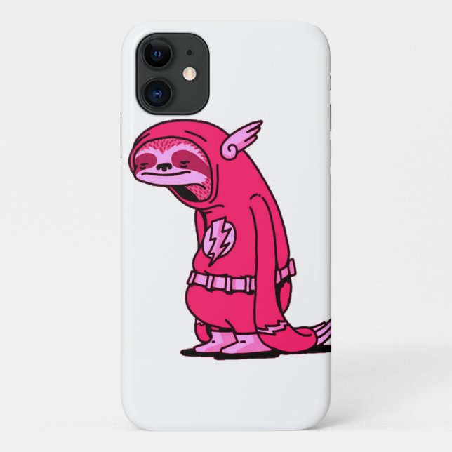 Funda De Case-Mate Para iPhone Funny Sloth (Reverso)