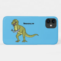 Funny T rex dinosaur ilustracion
