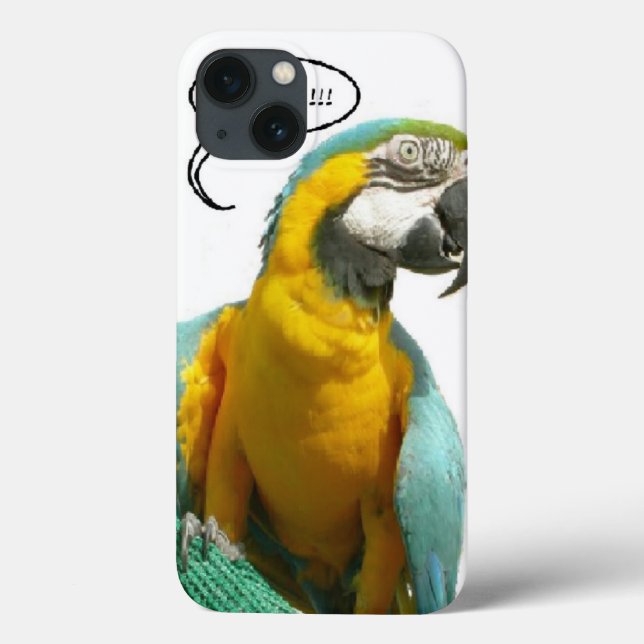 Funda De Case-Mate Para iPhone Funny Talking Parrot iPad (Reverso)