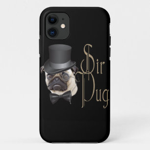 title_seo2 Funny Top Hat Monocle Sir Pug Dog