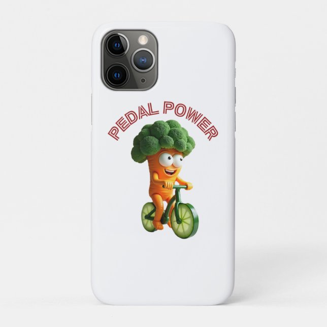 Funda De Case-Mate Para iPhone Funny Veggie Rider (Reverso)