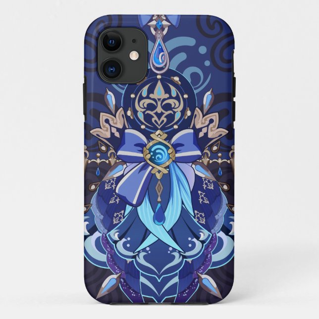 Funda De Case-Mate Para iPhone Furina Ousia Genshin Impact (Reverso)
