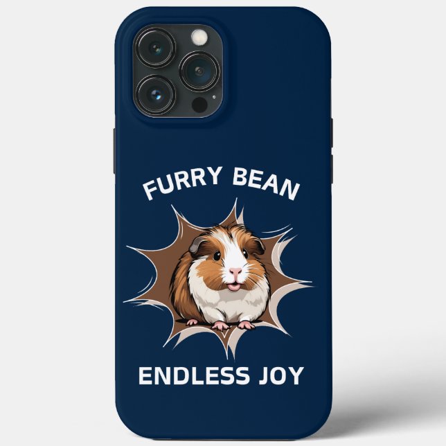 Funda De Case-Mate Para iPhone Furry Bean Endless Joy (Reverso )