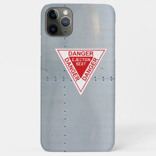Funda Para iPhone 11 Pro Max Fuselaje de la aeronave (asiento de expulsión de p