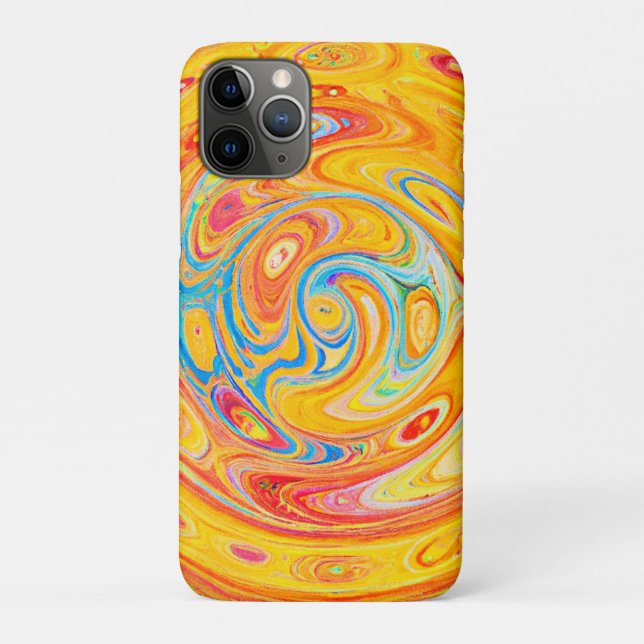 Funda De Case-Mate Para iPhone Fusión de Patrones Vibrantes (Reverso)