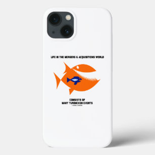 Funda Para iPhone 13 Fusiones y adquisiciones de vida Pescado turco mun
