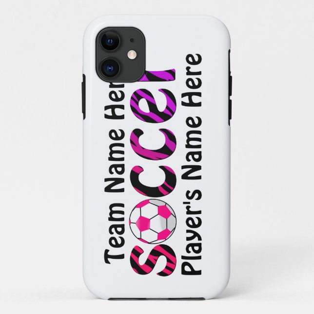 Funda De Case-Mate Para iPhone Fútbol (Reverso)