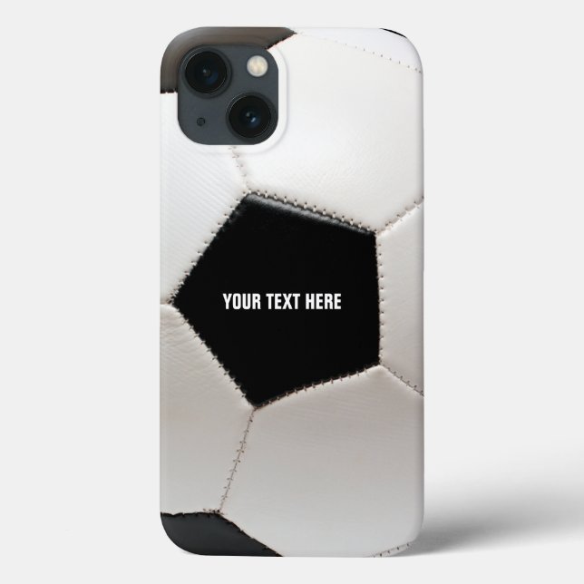 Funda De Case-Mate Para iPhone Fútbol Clásico | iPhone de fútbol (Reverso)