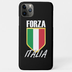 Funda Para iPhone 11 Pro Max Fútbol de Bandera Italiana Forza Italia