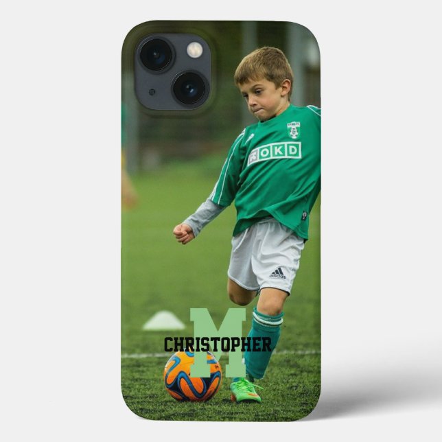 Funda De Case-Mate Para iPhone Fútbol de foto (Reverso)