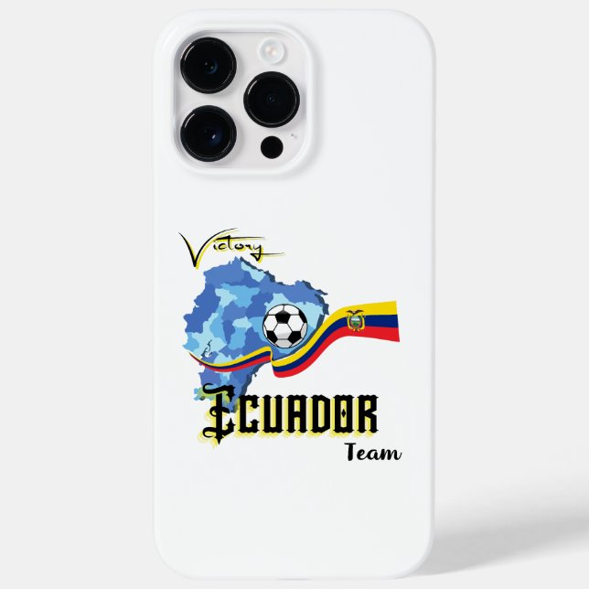 Funda De Case-Mate Para iPhone Fútbol en Ecuador (Reverso)