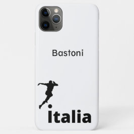 Funda Para iPhone 11 Pro Max Fútbol Italia, personalizable