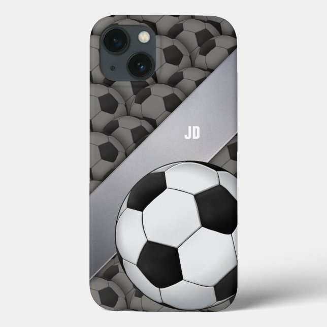 Funda De Case-Mate Para iPhone Fútbol personalizado (Reverso)